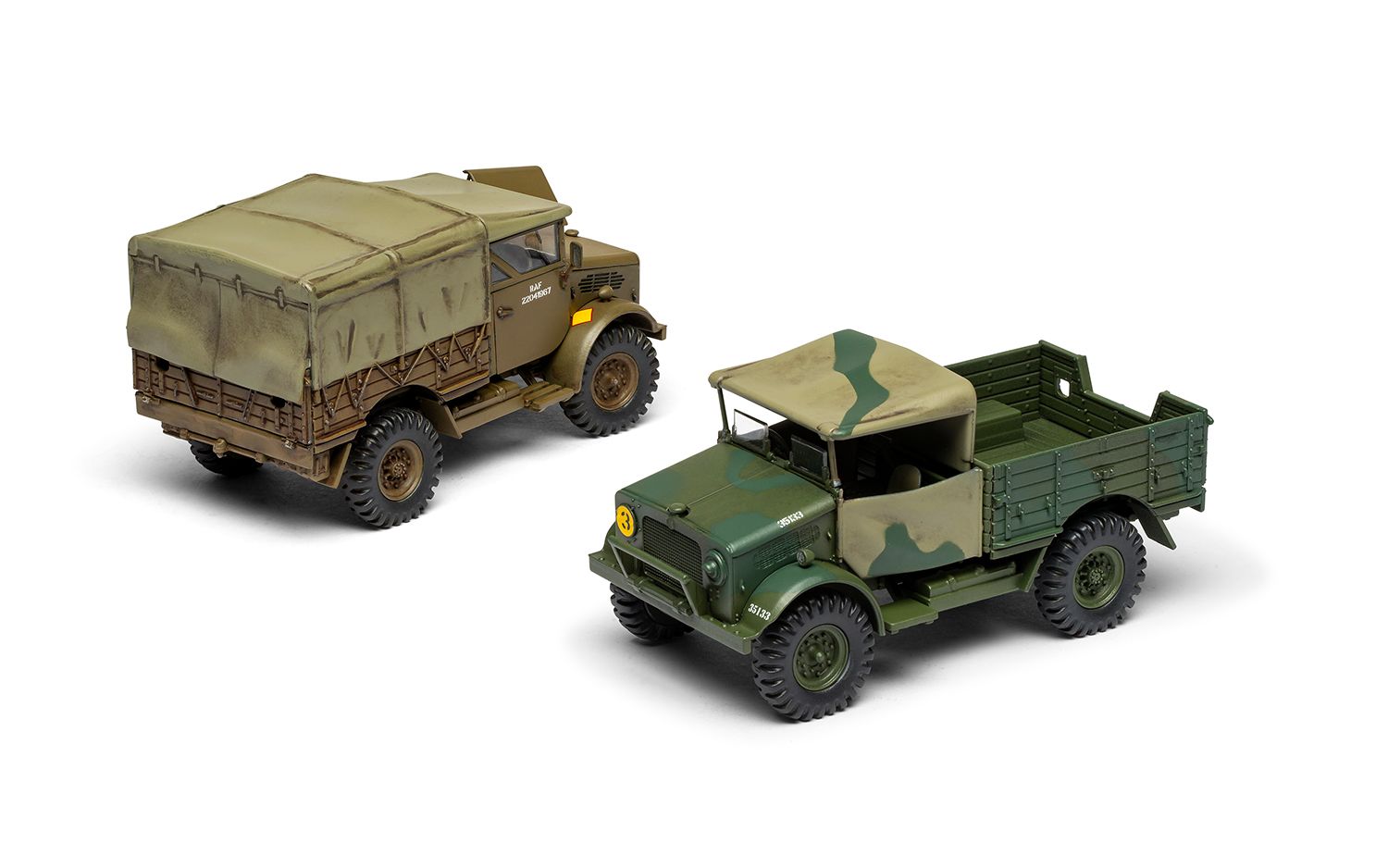 Airfix WWII 15-cwt 4 x 2 G.S. Truck 1/48 A03313A