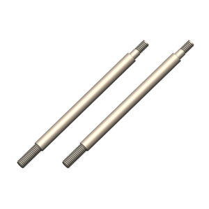 Corally Shock Shaft 55Mm Front Steel 2 Pcs