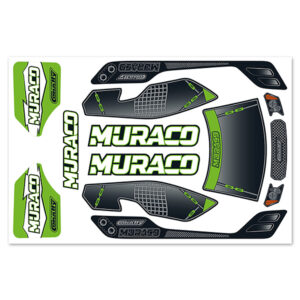 Corally Body Decal Sheet - Muraco Xp 6S