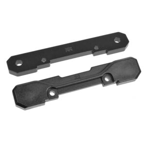 Corally - Suspension Arm Mount - Rear - Aluminum 4mm and Cover - 1 Set