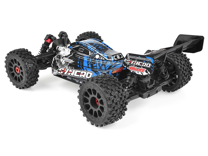 Corally Syncro-2 1:8 Brushless 3-4s Basher Buggy RTR - Blue C-00289-B