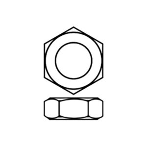 Corally Low Profile Nut M4 10 Pcs