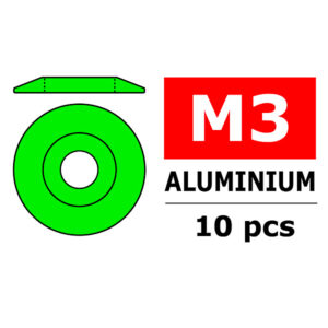 Corally Aluminium Washer For M3 Button Head Screws O