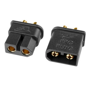Corally Tc Pro Connector 3.5Mm Gold Plated Connectors Reverse Polarity Protection M/F 1 Pair