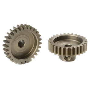 Corally M0.6 Pinion Short Hardened Steel 28 Teeth Shaft Dia. 3.17Mm