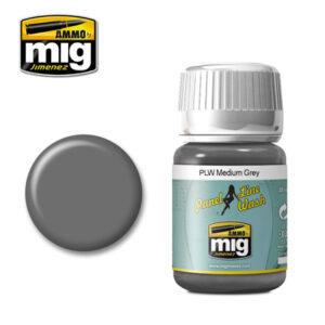 MIG Ammo MEDIUM GREY PANEL LINE WASH MIG1601