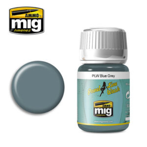 MIG Ammo BLUE GREY PANEL LINE WASH MIG1613