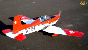 VQ Models Pilatus PC-7 (Swiss) 59in Wingspan ARF VQA097