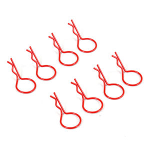 FASTRAX FLUORESCENT RED LARGE CLIPS FAST213FP