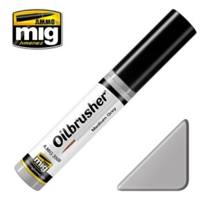 MIG Ammo Medium Grey OILBRUSHER MIG3509