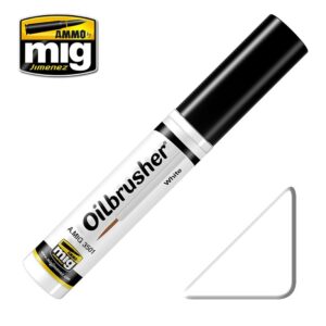 Mig Ammo White OILBRUSHER MIG3501