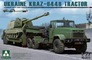 Takom Ukrainian Army KrAZ-6446 Tractor & ChMZAP-5247G Semi-trailer 1:35 TAK02019