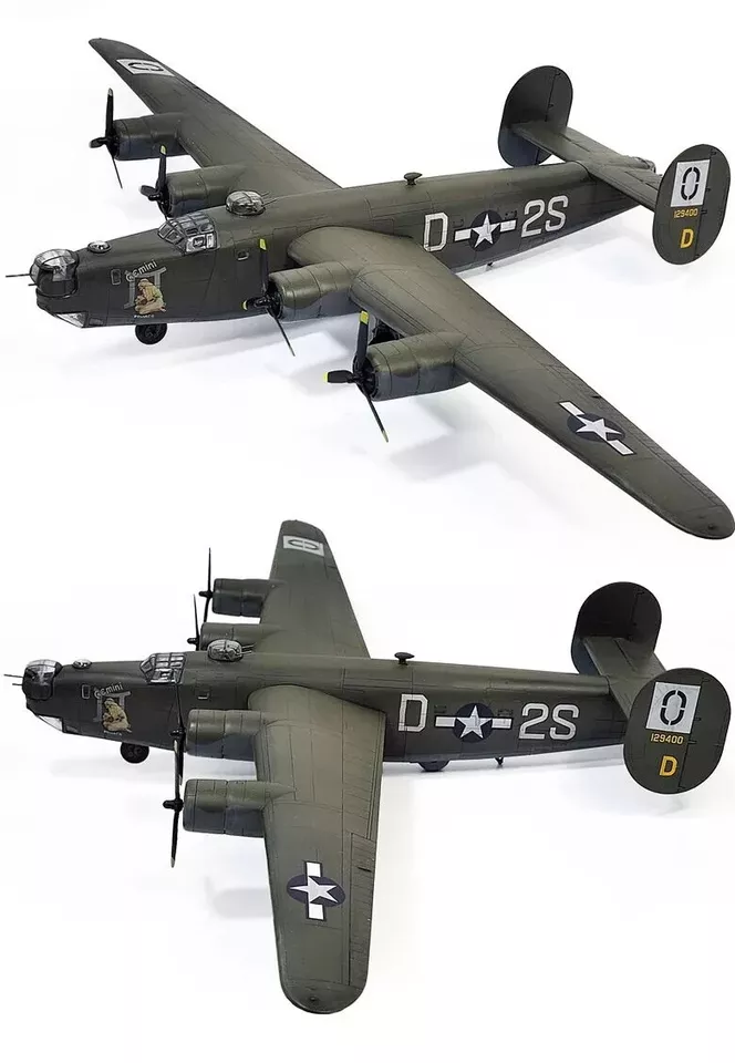 Academy USAAF B-24H Liberator Zodiac Heavy Bomber 1/72 12584