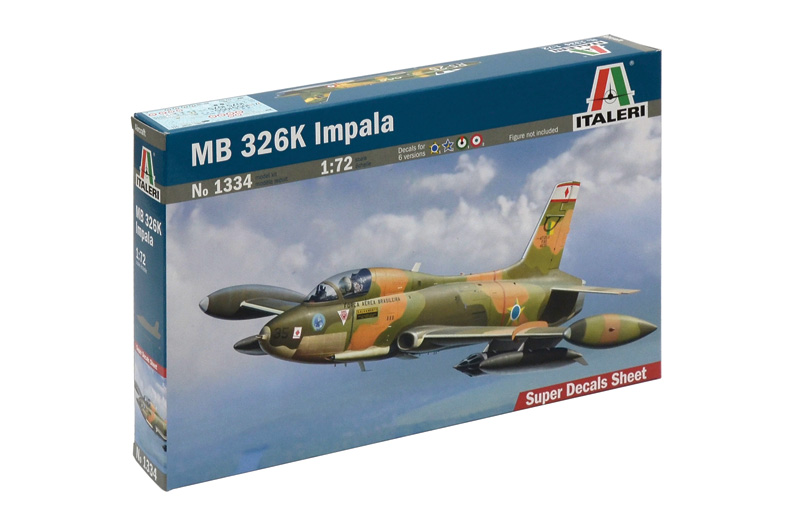 ITALERI 1/72 MB 326K Impala 1334