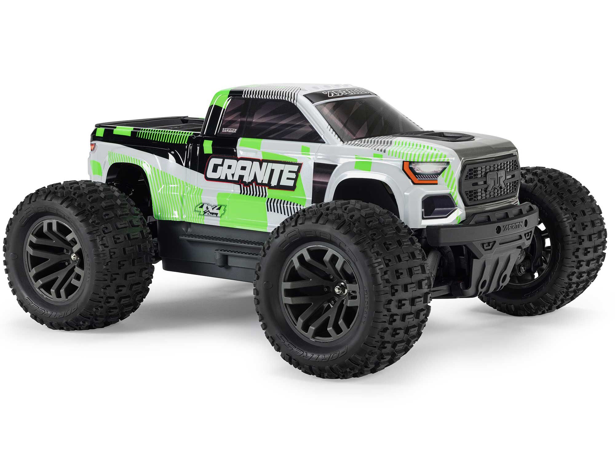 Arrma 1/10 GRANITE MEGA 665 4X4 RTR Brushed Monster Truck, Green C-ARA4202V4T1