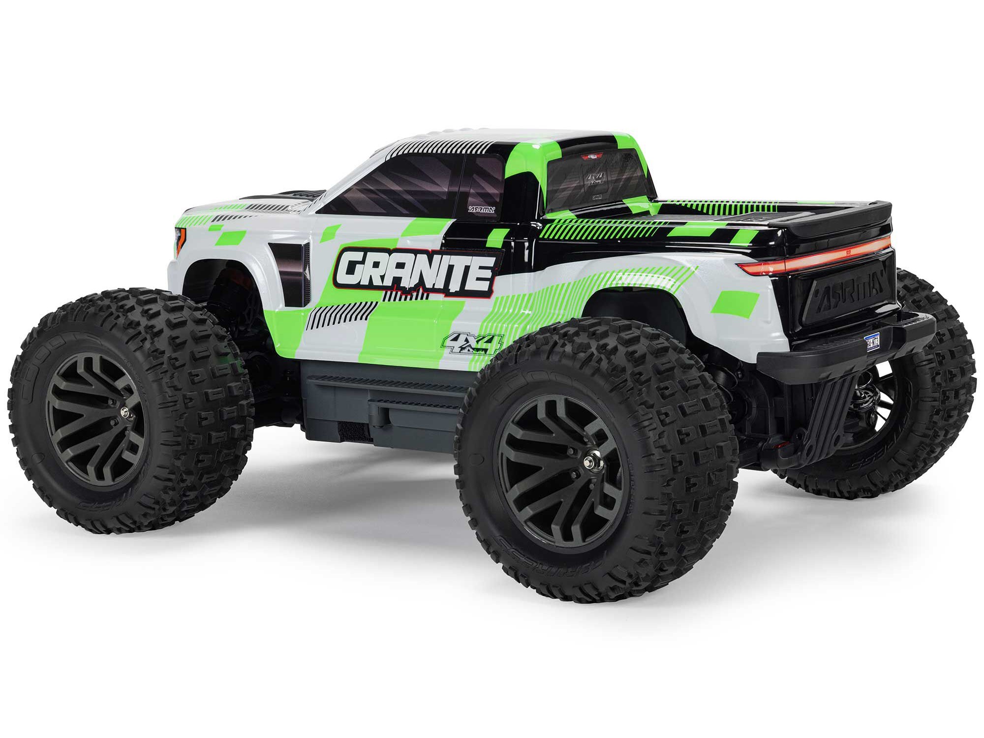 Arrma 1/10 GRANITE MEGA 665 4X4 RTR Brushed Monster Truck, Green C-ARA4202V4T1