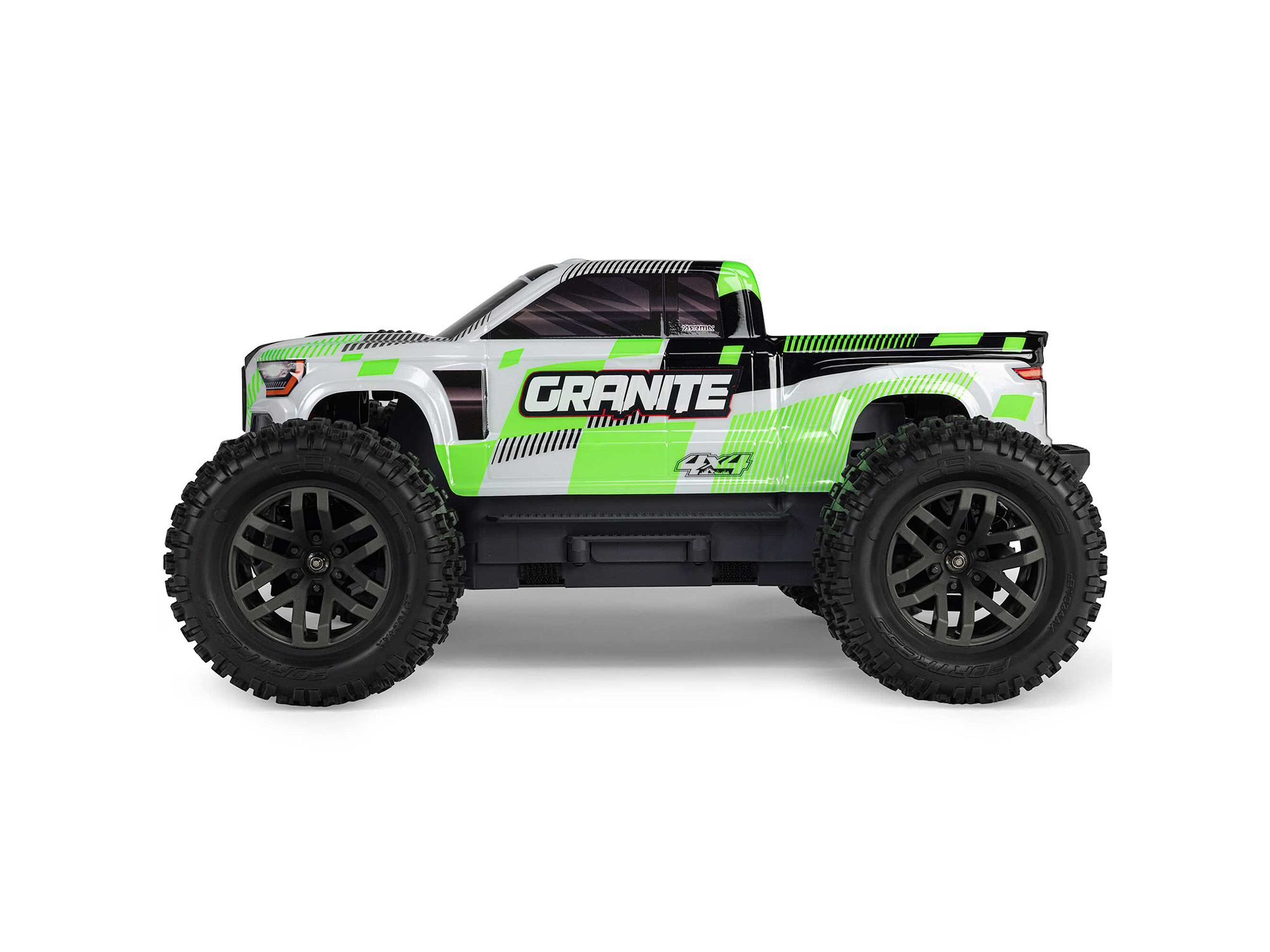 Arrma 1/10 GRANITE MEGA 665 4X4 RTR Brushed Monster Truck, Green C-ARA4202V4T1