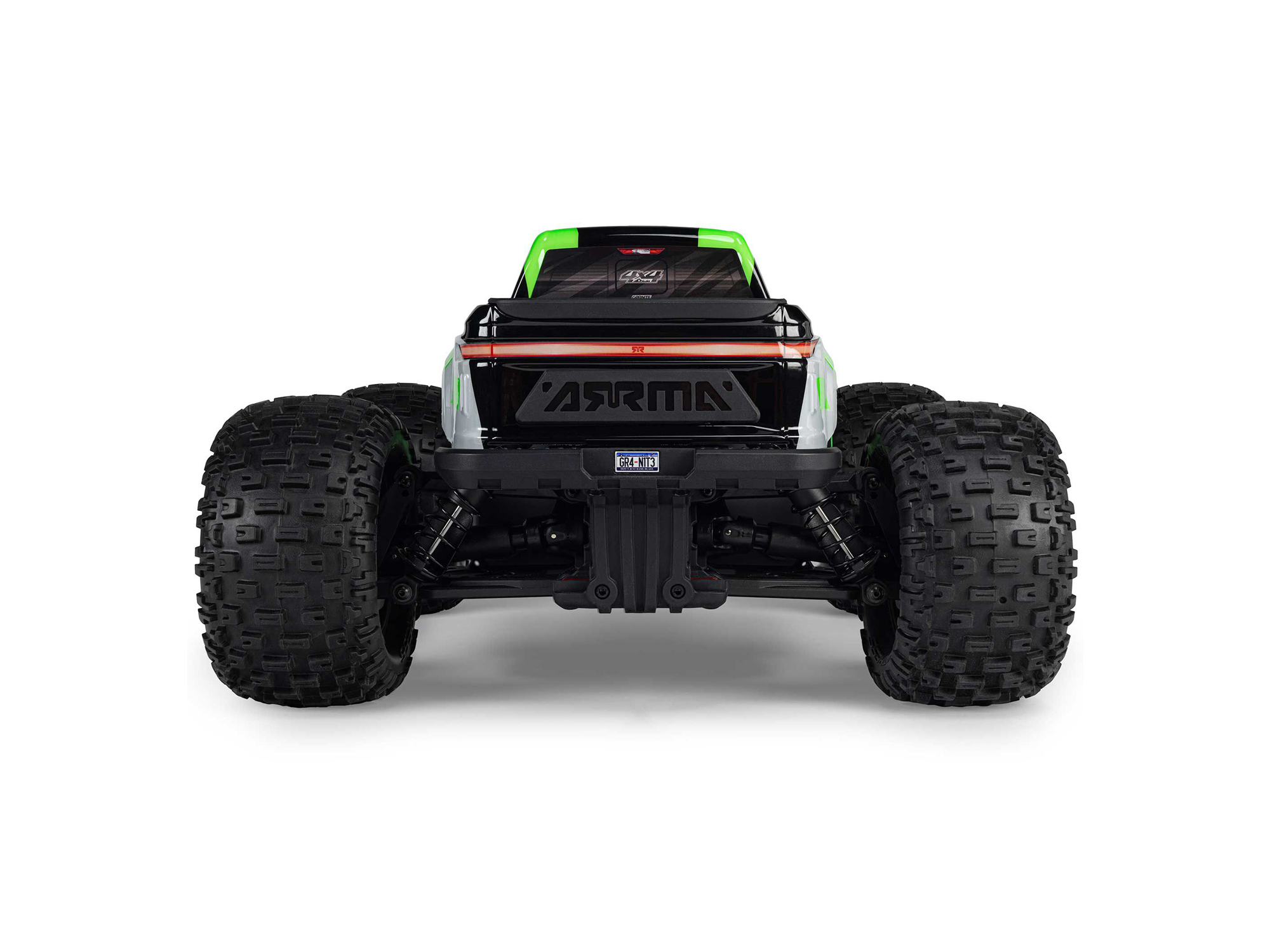Arrma 1/10 GRANITE MEGA 665 4X4 RTR Brushed Monster Truck, Green C-ARA4202V4T1