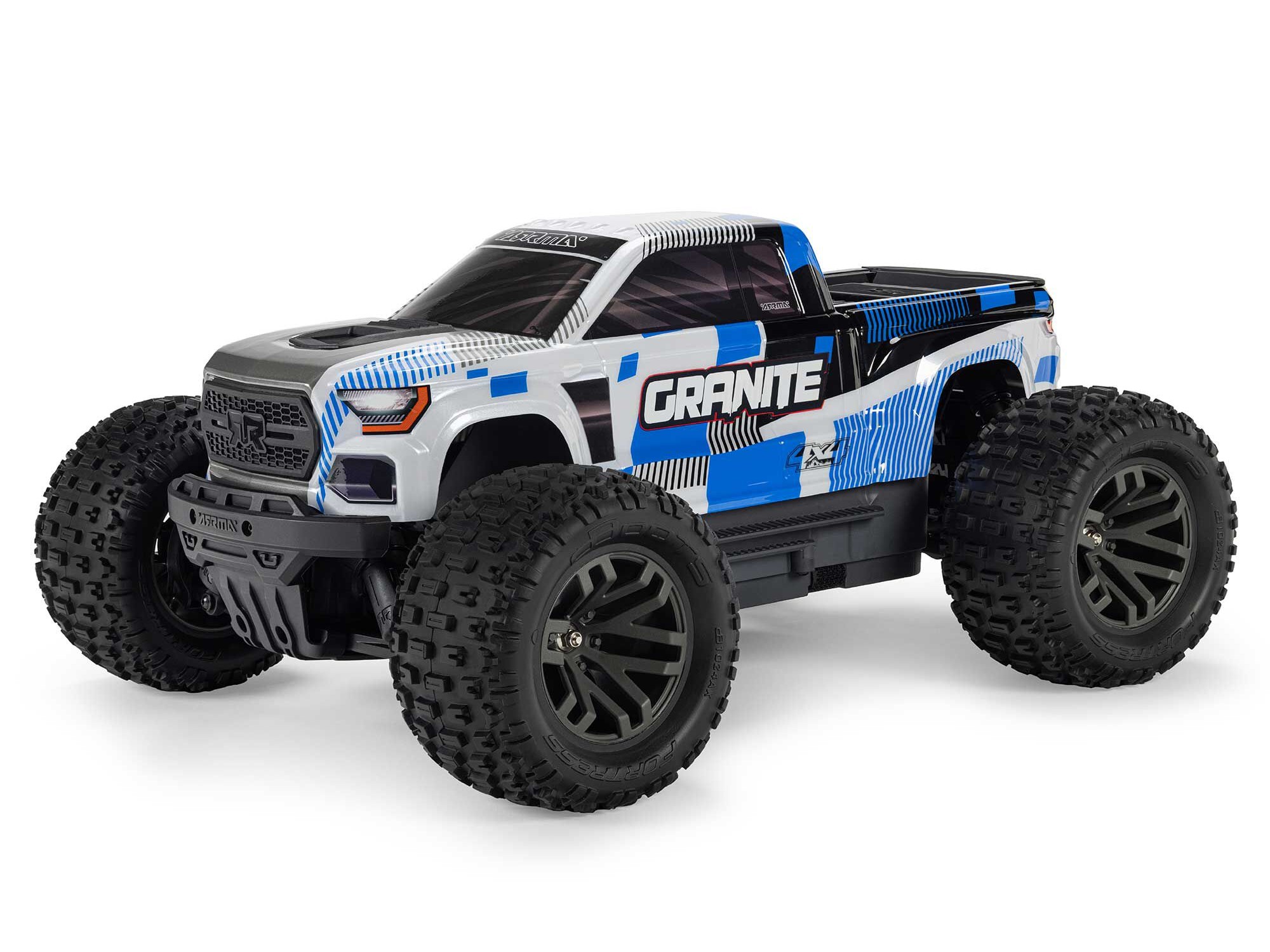 Arrma 1/10 GRANITE MEGA 665 4X4 RTR Brushed Monster Truck, Blue C-ARA4202V4T2