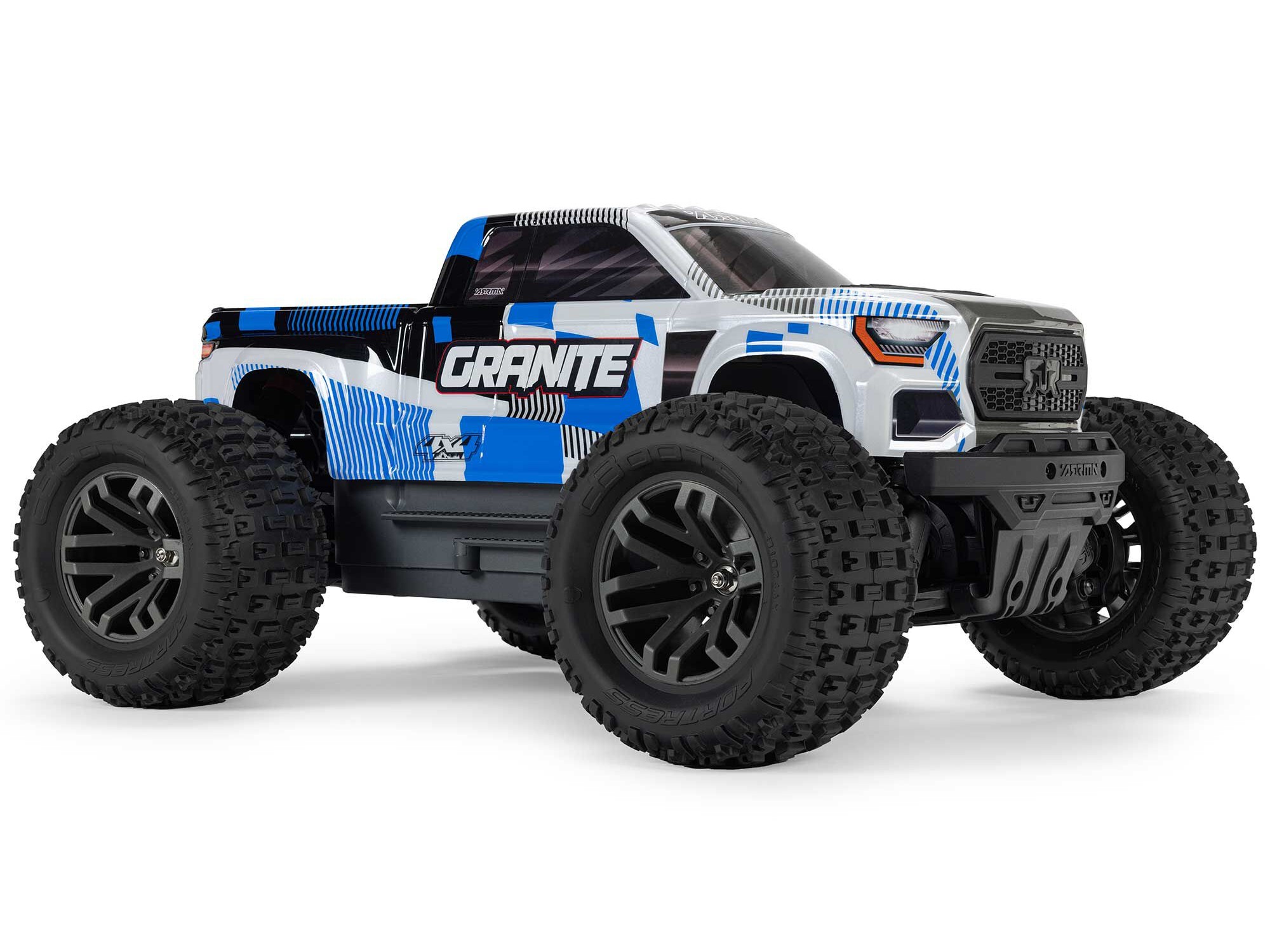 Arrma 1/10 GRANITE MEGA 665 4X4 RTR Brushed Monster Truck, Blue C-ARA4202V4T2