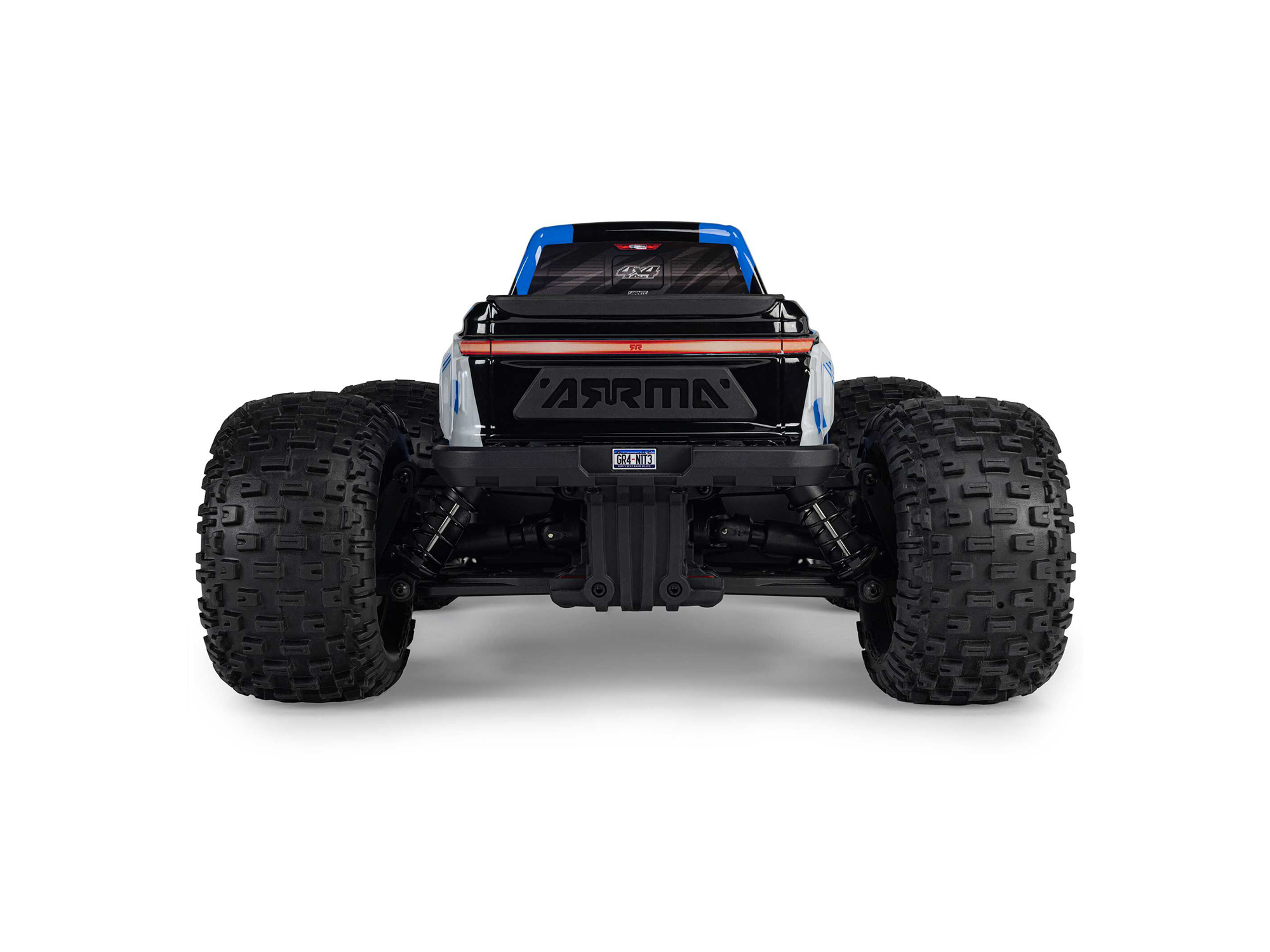 Arrma 1/10 GRANITE MEGA 665 4X4 RTR Brushed Monster Truck, Blue C-ARA4202V4T2