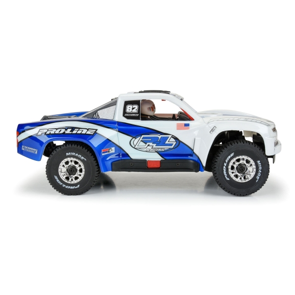 Pro-Line Pre-Cut 2019 Chevy Silverado Trophy Truck Clear Body 1/16 GROM G-PRO367517