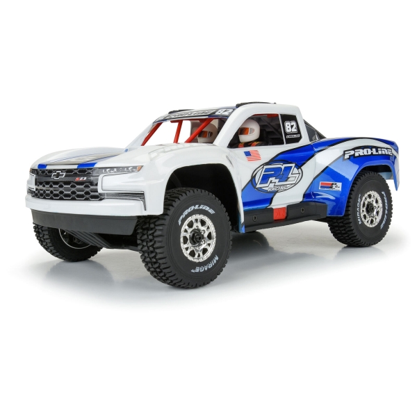 Pro-Line Pre-Cut 2019 Chevy Silverado Trophy Truck Clear Body 1/16 GROM G-PRO367517