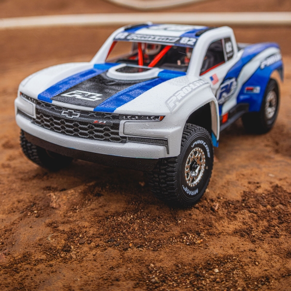 Pro-Line Pre-Cut 2019 Chevy Silverado Trophy Truck Clear Body 1/16 GROM G-PRO367517