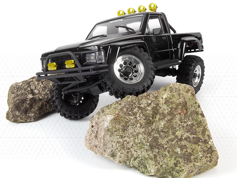 HPI Venture18 Flux 1985 Toyota Hilux SR5 Brushless - Black 160802