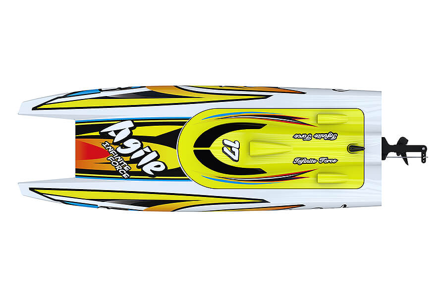 JOYSWAY SMART CAT CATAMARAN MINI 2.4G RTR BOAT 420MM JY8204