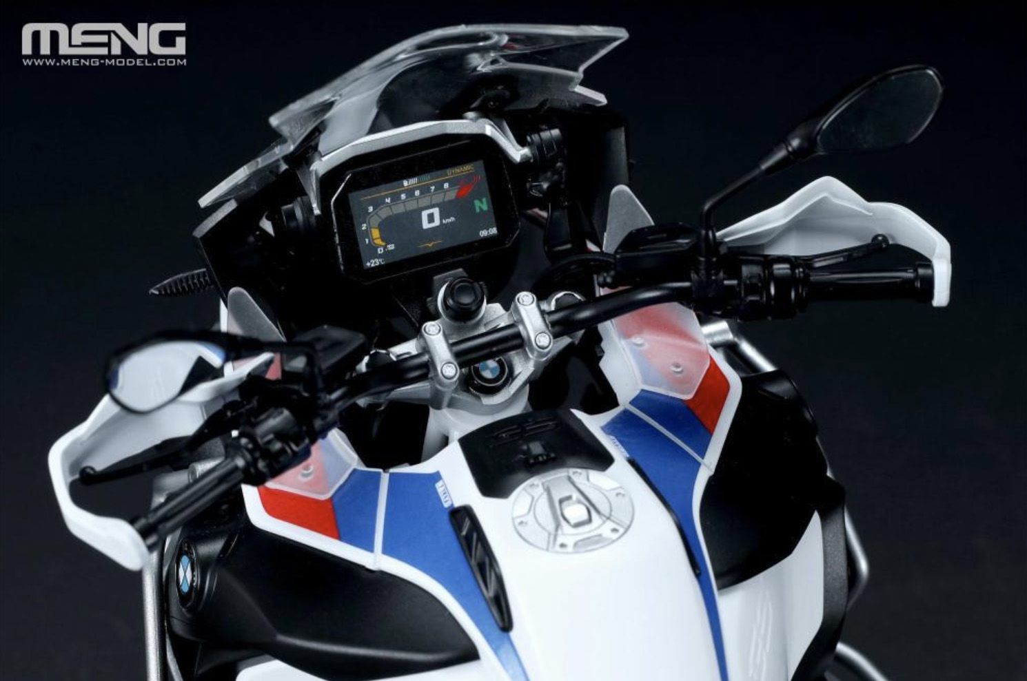 MENG 1/9 BMW R 1250 GS ADV (Pre-coloured Edition) MT-005S - Image 4