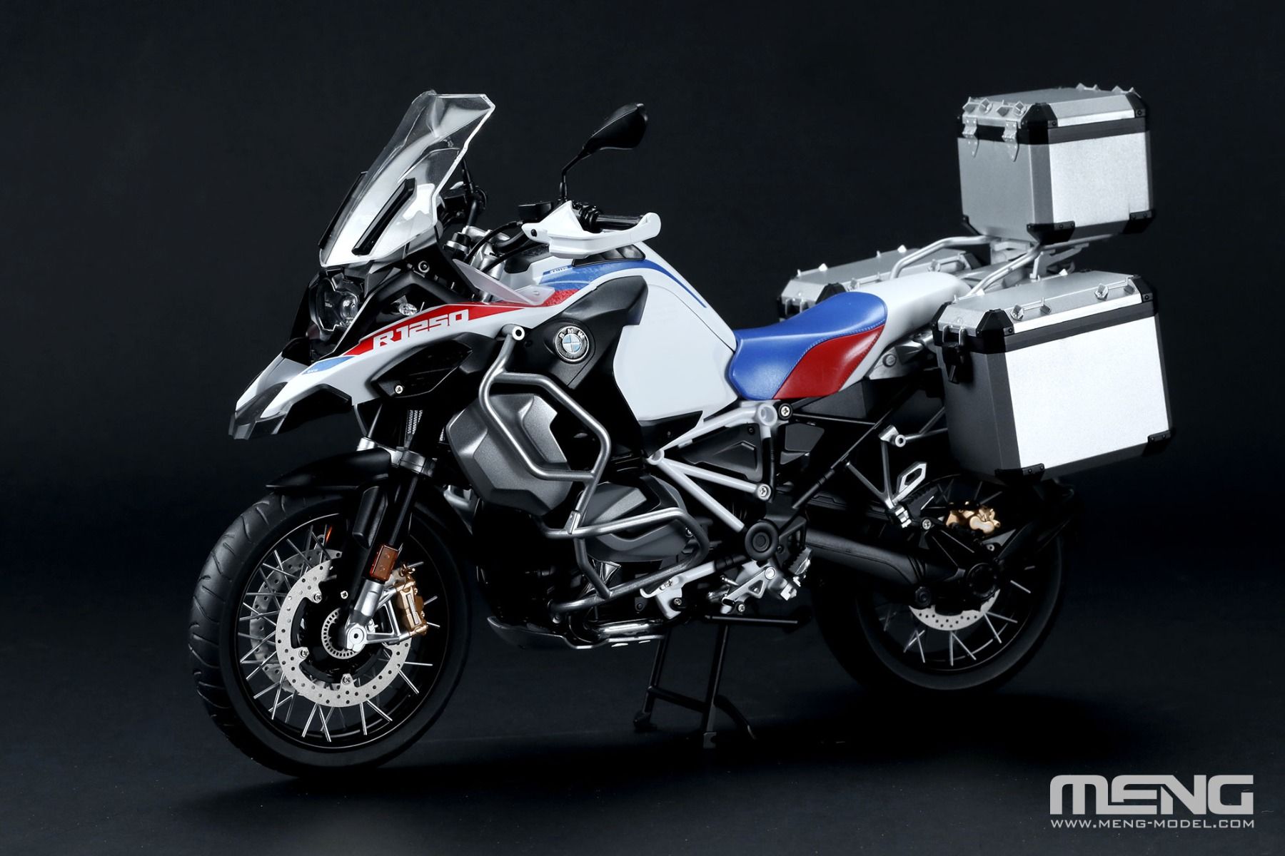 MENG 1/9 BMW R 1250 GS ADV (Pre-coloured Edition) MT-005S - Image 6