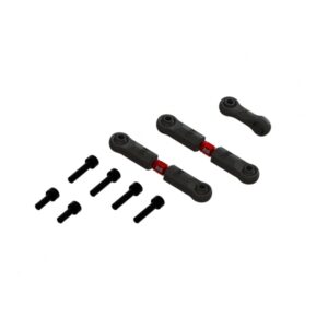 Arrma Aluminum Adjustable Steering Links Set B (2): GROM Z-ARA340217