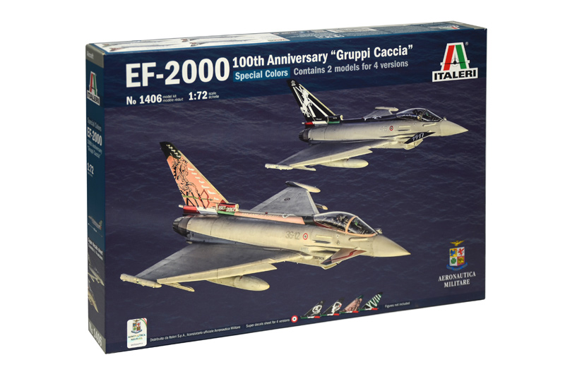 Italeri EF-2000 100th Ann.''GRUPPI CACCIA'' - SPECIAL COLORS 2 Models 1/72 1406 - Image 10