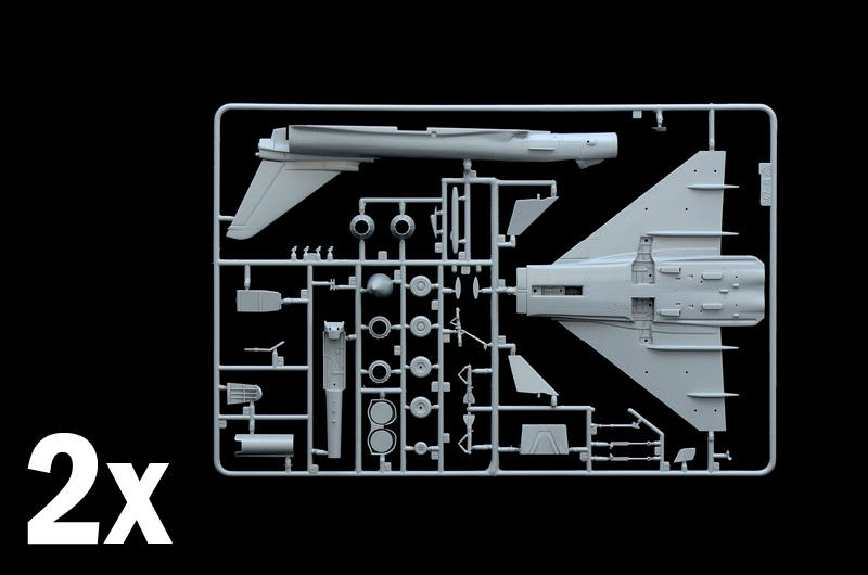 Italeri EF-2000 100th Ann.''GRUPPI CACCIA'' - SPECIAL COLORS 2 Models 1/72 1406 - Image 4
