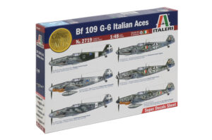 Italeri BF 109 G - 6 ''Italian ACES'' Decals for 6 Versions 1/48 2719