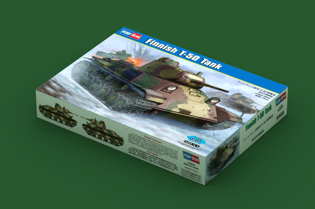Hobbyboss Finnish T-50 Tank 1/35 HBB83828 - Image 3