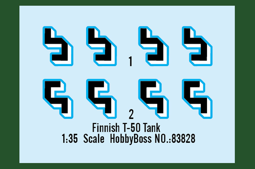 Hobbyboss Finnish T-50 Tank 1/35 HBB83828 - Image 2