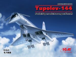 ICM Tupolev-144, Soviet Supersonic Passenger Aircraft ICM14401