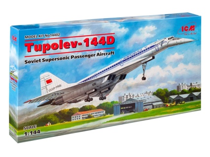 ICM Tupolev-144D, Soviet Supersonic Passenger Aircraft ICM14402