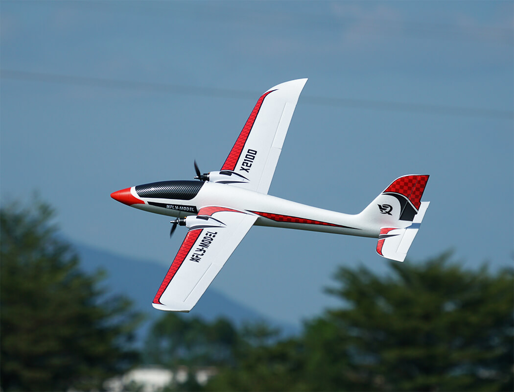 Xfly Swift X2100 Twin Glider Without Tx/Rx/Batt XF113P-X