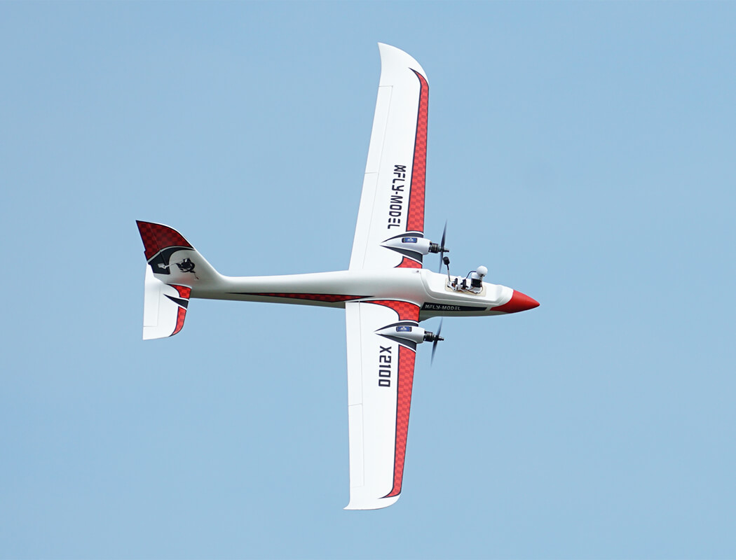Xfly Swift X2100 Twin Glider Without Tx/Rx/Batt XF113P-X