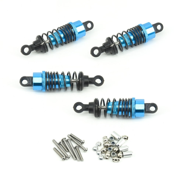 RC Overhaul Shock Set 4pcs Blue Aluminum TT01 G-RCO-TAM05
