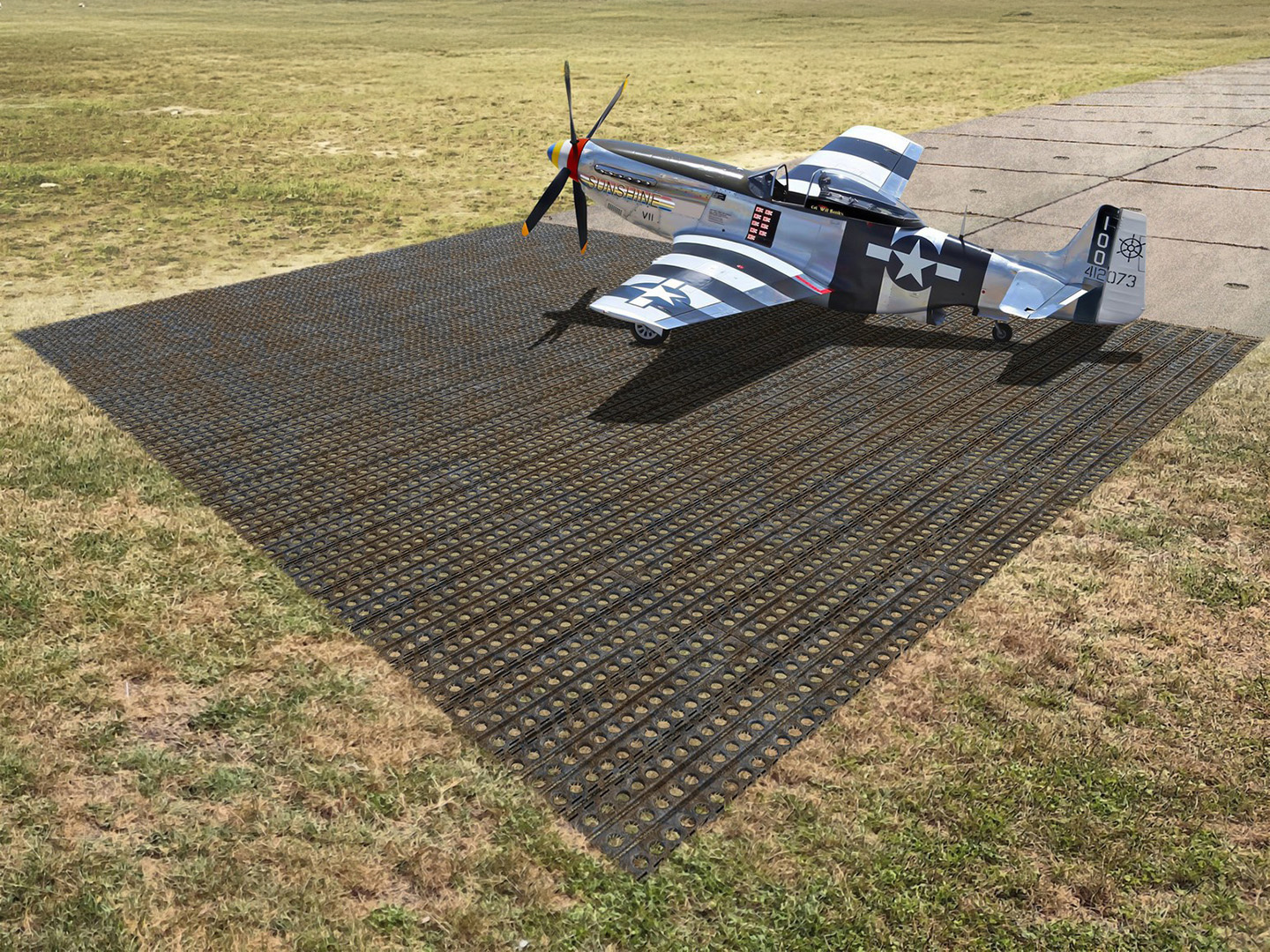 ICM WWII U.S. Landing Marston Mat 1/72 ICM72215 - Image 3