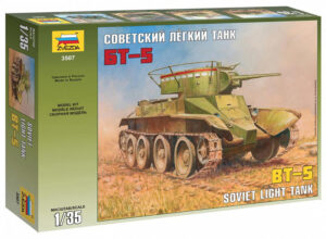 Zvezda 1/35 Soviet Tank BT-5 RR Z3507