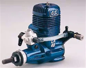 OS Engine 40 LA with E-3030 Silencer New Old Stock