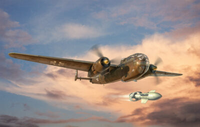 Italeri Dornier Do 217 K-1/K-2 with Fritz X Guided Bombs 1:72 1488