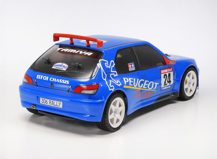 Tamiya Peugeot 306 Maxi with Blue Painted Body (BT-01) 47513