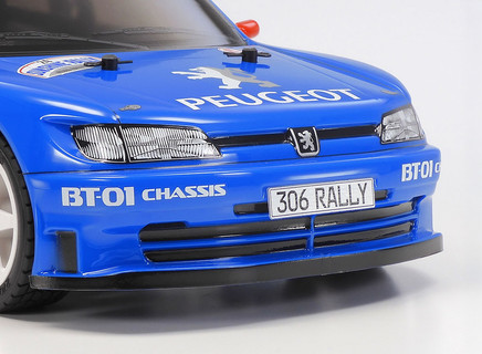 Tamiya Peugeot 306 Maxi with Blue Painted Body (BT-01) 47513