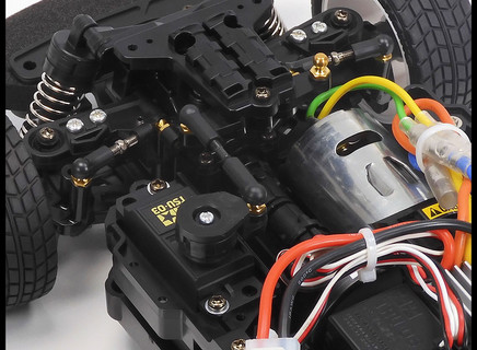 Tamiya Peugeot 306 Maxi with Blue Painted Body (BT-01) 47513